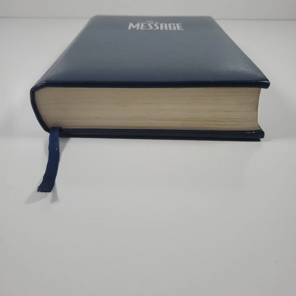 The Message Numbered Edition The Bible in Contemporary Language Navpress 2005